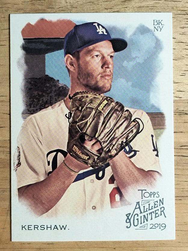 2019 Topps Allen and Ginter #126 Clayton Kershaw