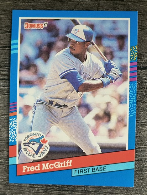 1991 Donruss #261 Fred McGriff