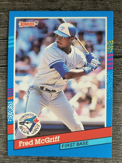 1991 Donruss #261 Fred McGriff