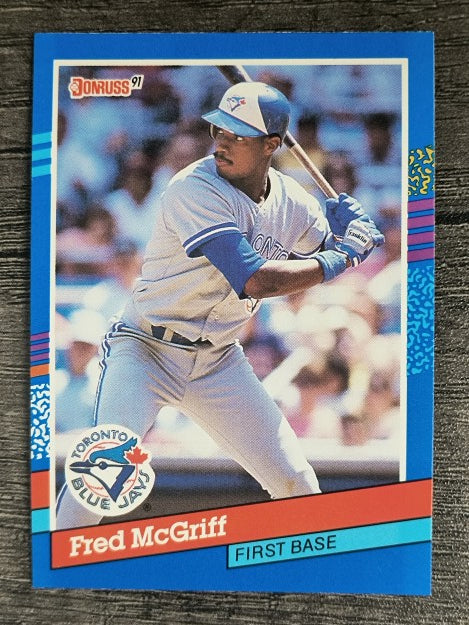 1991 Donruss #261 Fred McGriff