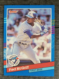 1991 Donruss #261 Fred McGriff