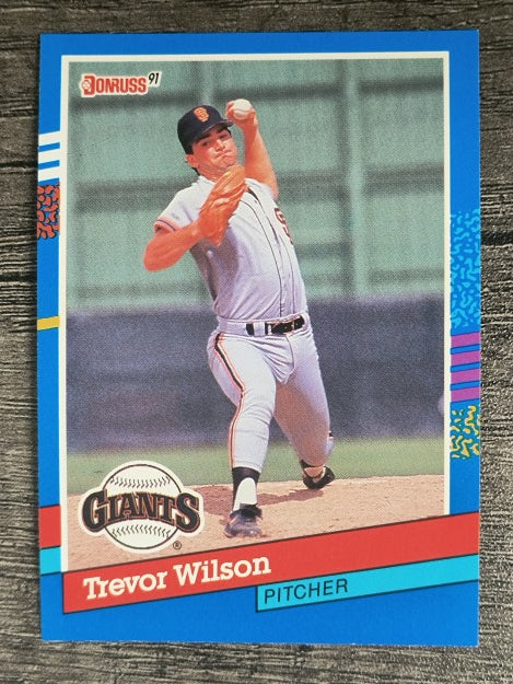 1991 Donruss #263 Trevor Wilson
