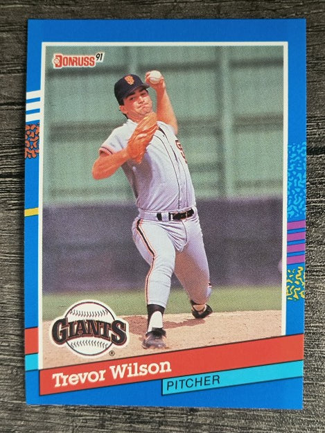 1991 Donruss #263 Trevor Wilson