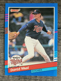 1991 Donruss #264 David West