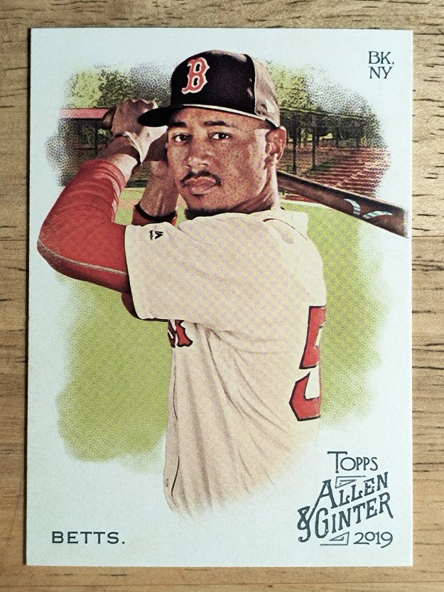 2019 Topps Allen and Ginter #1 Mookie Betts