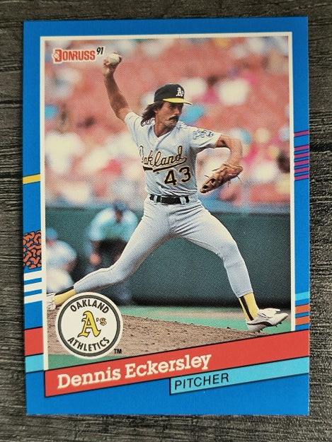 1991 Donruss #270 Dennis Eckersley