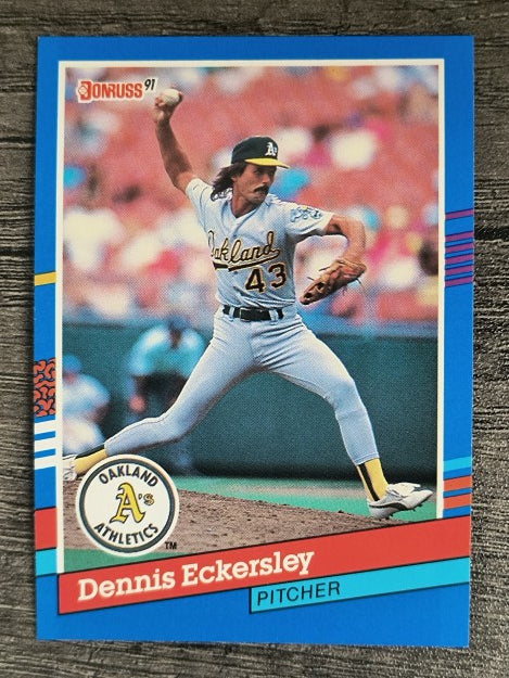 1991 Donruss #270 Dennis Eckersley