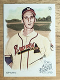2019 Topps Allen and Ginter #387 Warren Spahn SP