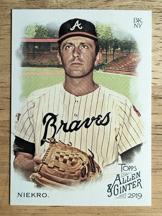 2019 Topps Allen and Ginter #391 Phil Niekro SP