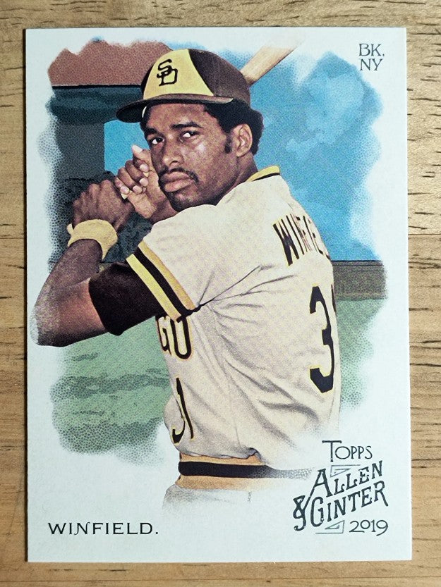 2019 Topps Allen and Ginter #382 Dave Winfield SP