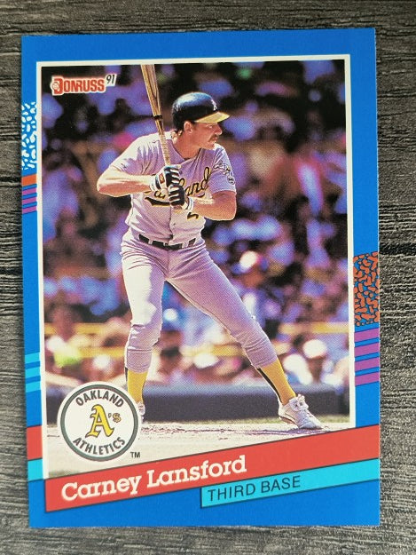 1991 Donruss #273 Carney Lansford