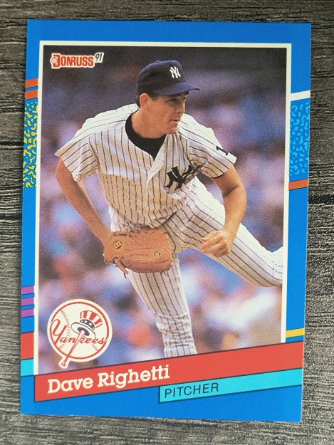 1991 Donruss #275 Dave Righetti