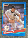 1991 Donruss #275 Dave Righetti