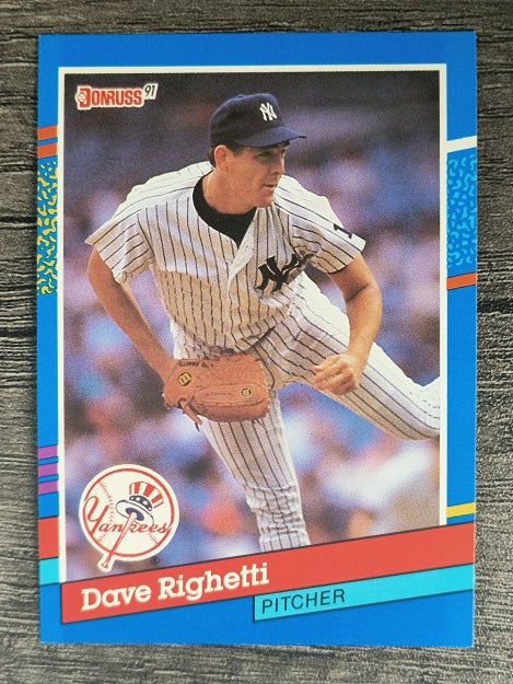 1991 Donruss #275 Dave Righetti