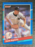 1991 Donruss #275 Dave Righetti