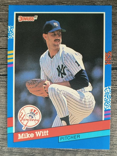 1991 Donruss #282 Mike Witt