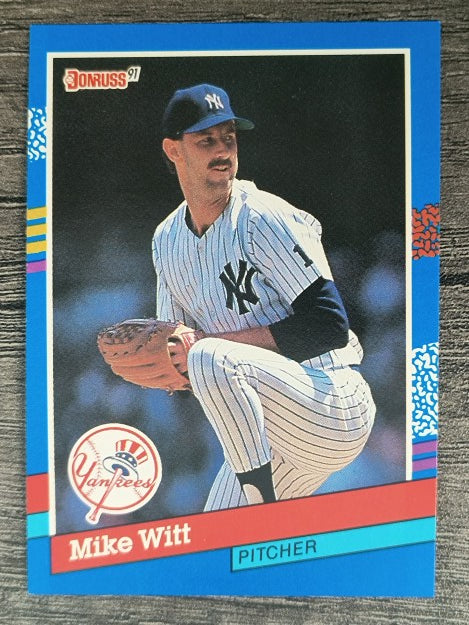 1991 Donruss #282 Mike Witt
