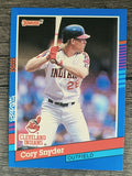 1991 Donruss #288 Cory Snyder