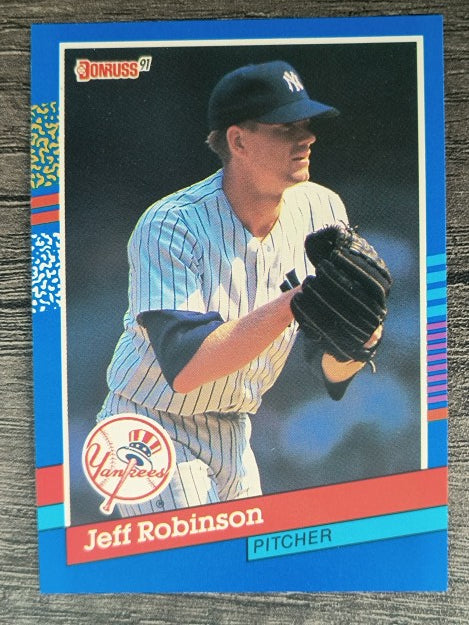 1991 Donruss #291 Jeff D. Robinson