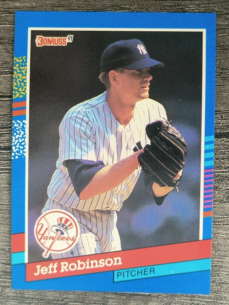 1991 Donruss #291 Jeff D. Robinson