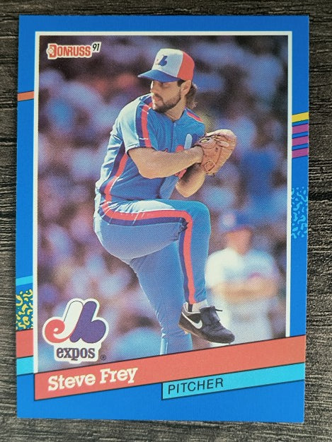 1991 Donruss #292 Steve Frey