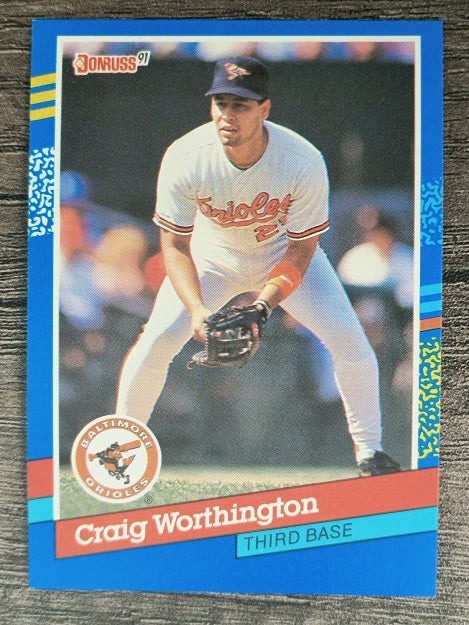 1991 Donruss #293 Craig Worthington