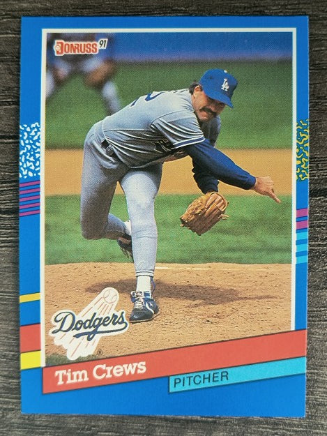 1991 Donruss #294 Tim Crews