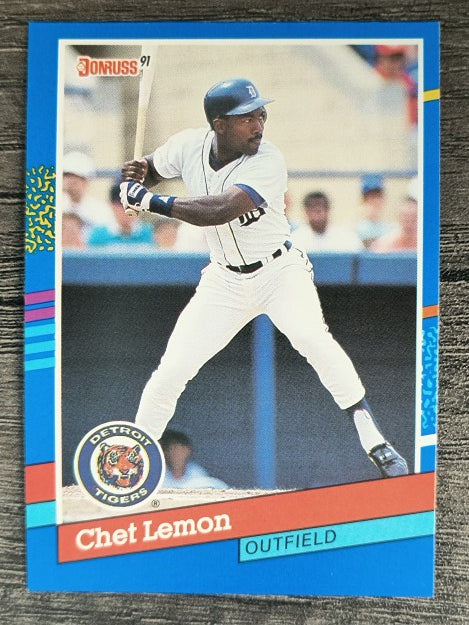 1991 Donruss #301 Chet Lemon