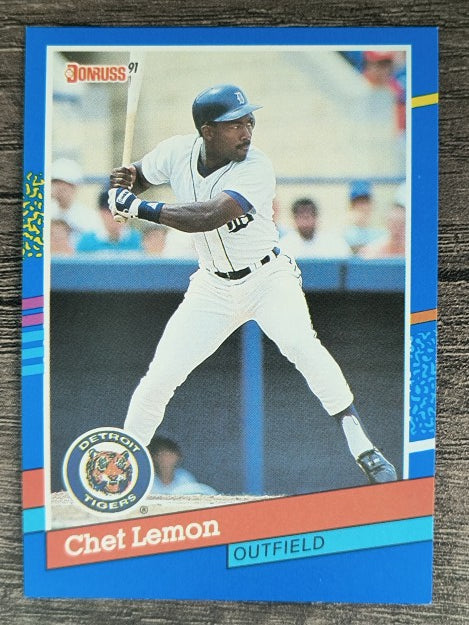 1991 Donruss #301 Chet Lemon