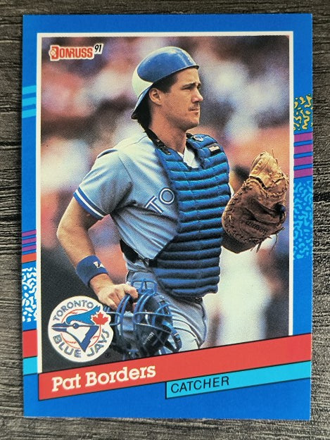 1991 Donruss #317 Pat Borders