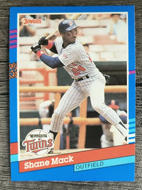 1991 Donruss #320 Shane Mack