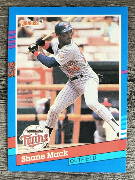 1991 Donruss #320 Shane Mack