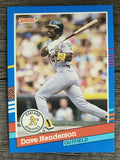 1991 Donruss #326 Dave Henderson