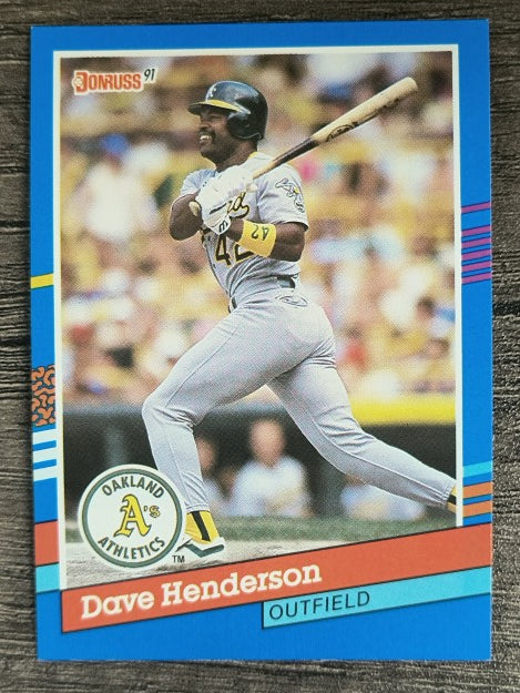1991 Donruss #326 Dave Henderson