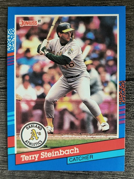 1991 Donruss #329 Terry Steinbach