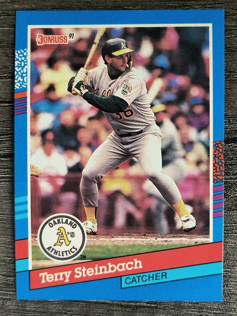 1991 Donruss #329 Terry Steinbach