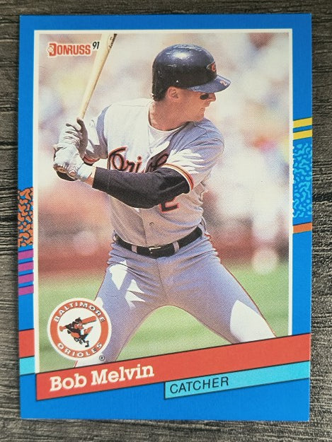 1991 Donruss #335 Bob Melvin