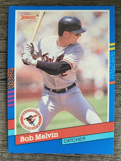 1991 Donruss #335 Bob Melvin