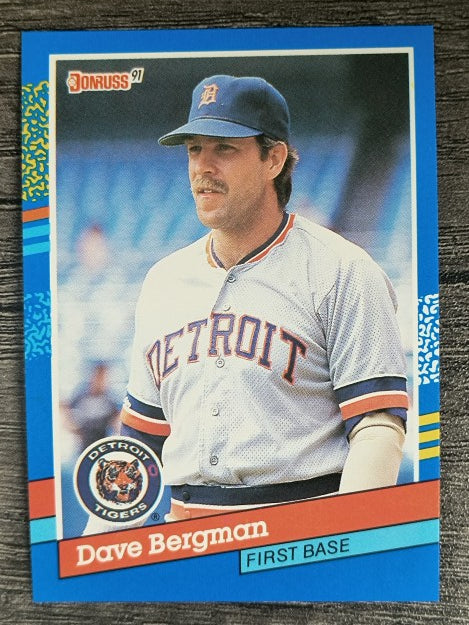 1991 Donruss #342 Dave Bergman