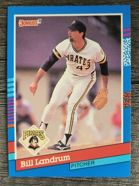 1991 Donruss #350 Bill Landrum