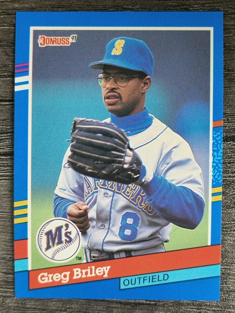 1991 Donruss #352 Greg Briley