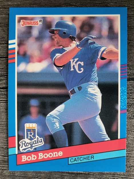 1991 Donruss #356 Bob Boone