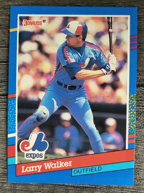 1991 Donruss #359 Larry Walker