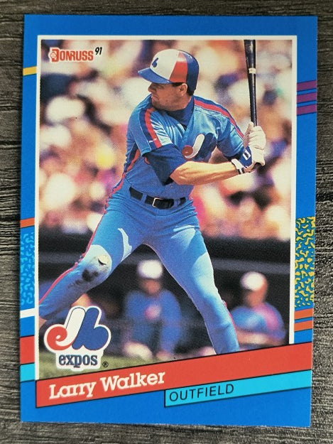 1991 Donruss #359 Larry Walker
