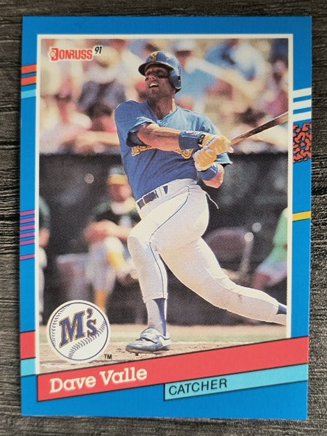 1991 Donruss #366 Dave Valle