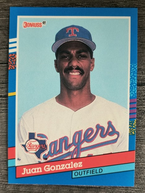 1991 Donruss #371 Juan Gonzalez