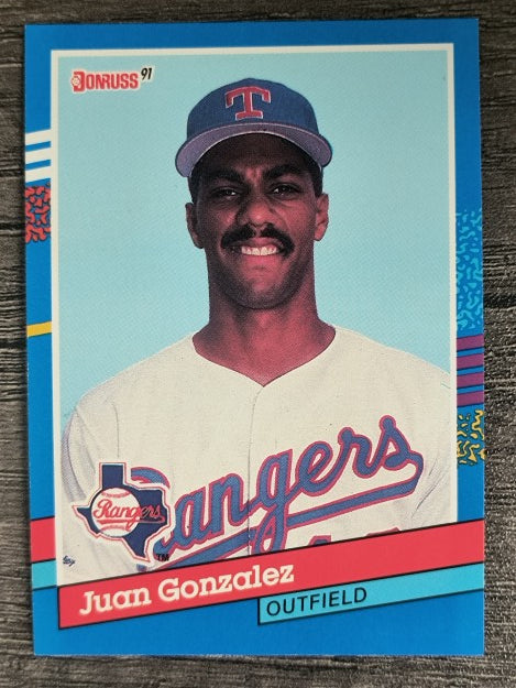 1991 Donruss #371 Juan Gonzalez