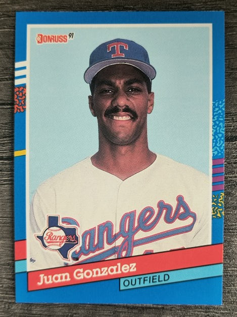 1991 Donruss #371 Juan Gonzalez