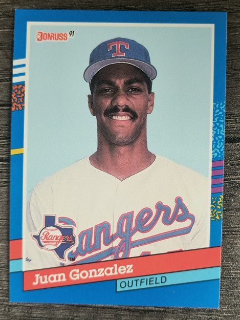 1991 Donruss #371 Juan Gonzalez