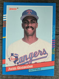 1991 Donruss #371 Juan Gonzalez